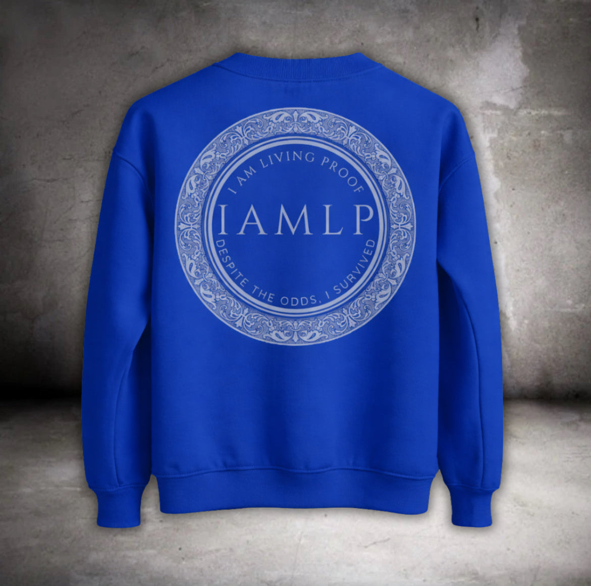 Psalm 23:1-6 Royal Blue